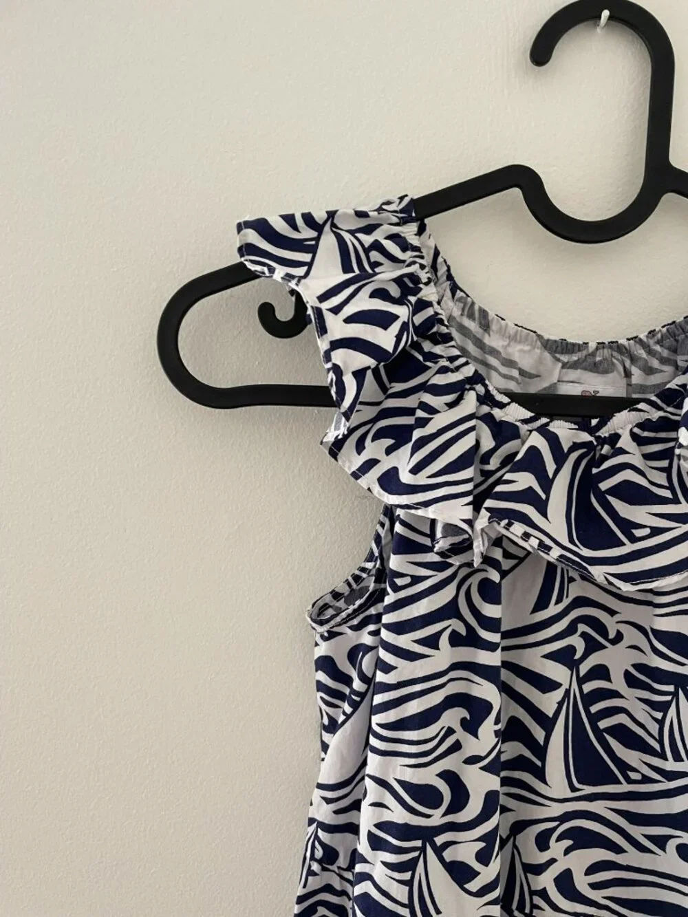 Vineyard Vines by Target size 6x summer dress Sailboat/ocean theme, blue/white